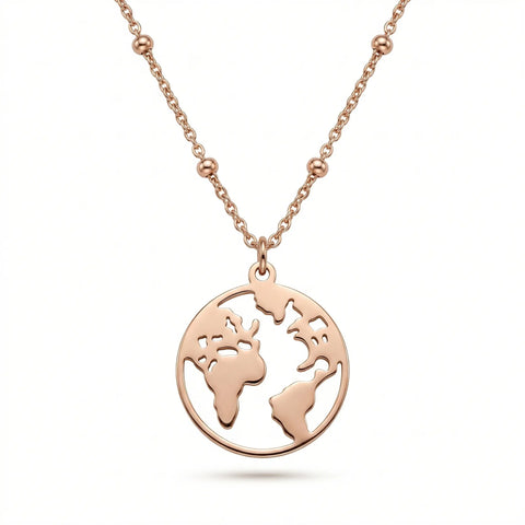 World Necklace Waterproof