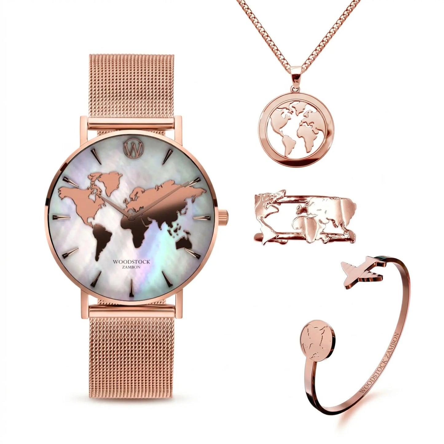 Pearl World Map Luxury Set