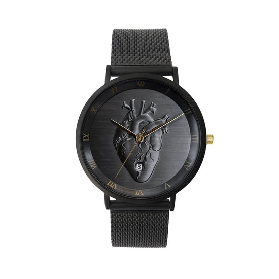 Black Heart Waterproof Watch – WOODSTOCK ZAMBON