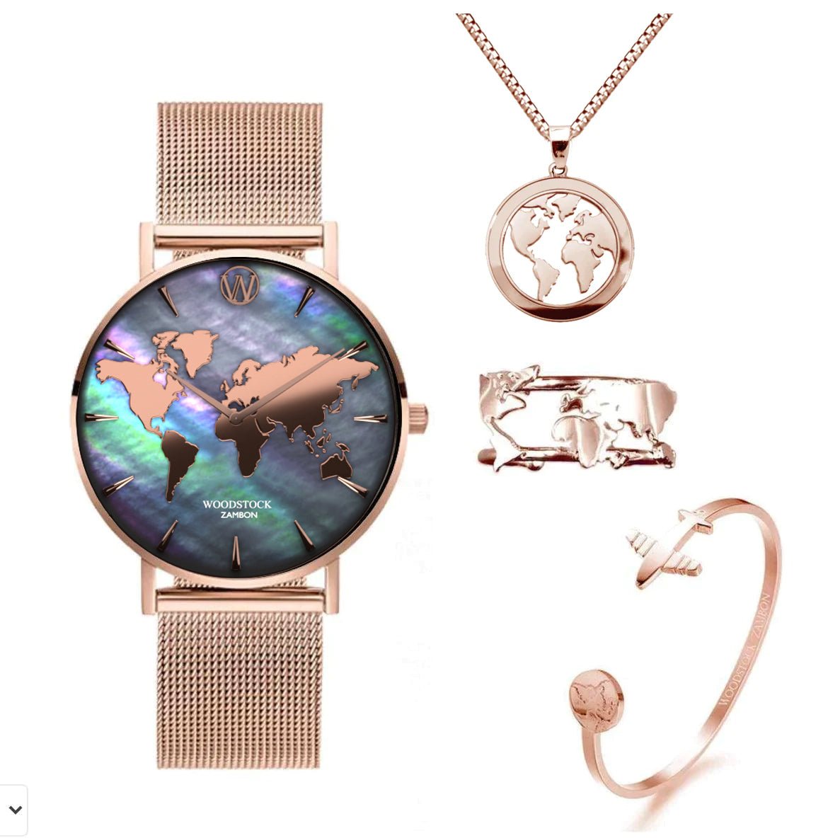 Black Pearl Map Luxury Set - WOODSTOCK ZAMBON