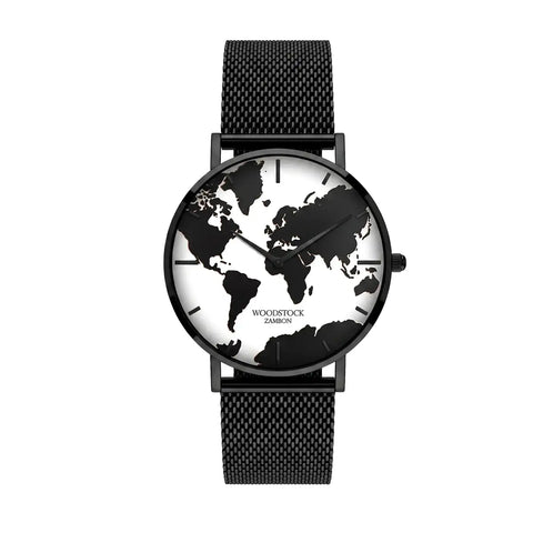 Classic World Map Waterproof Watch - Limited Edition