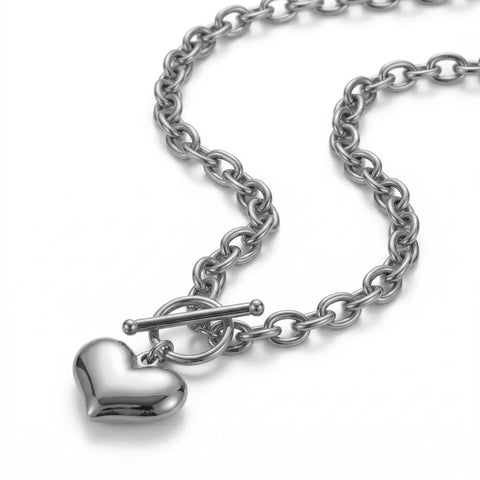Heart Chain Necklace