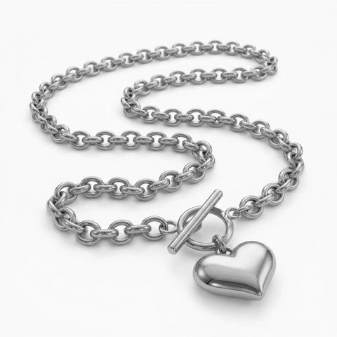Heart Chain Necklace