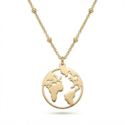 World Necklace Waterproof