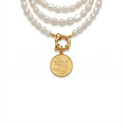 100 Lire Waterproof Necklace