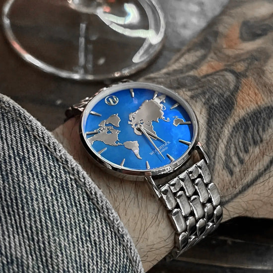 Mother of pearl- Deep Sea ® Waterproof Watch – WOODSTOCK ZAMBON