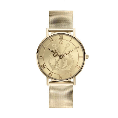 Golden Anchor Waterproof Watch - WOODSTOCK ZAMBON
