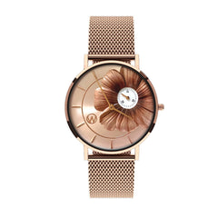 Hibiscus Waterproof Watch