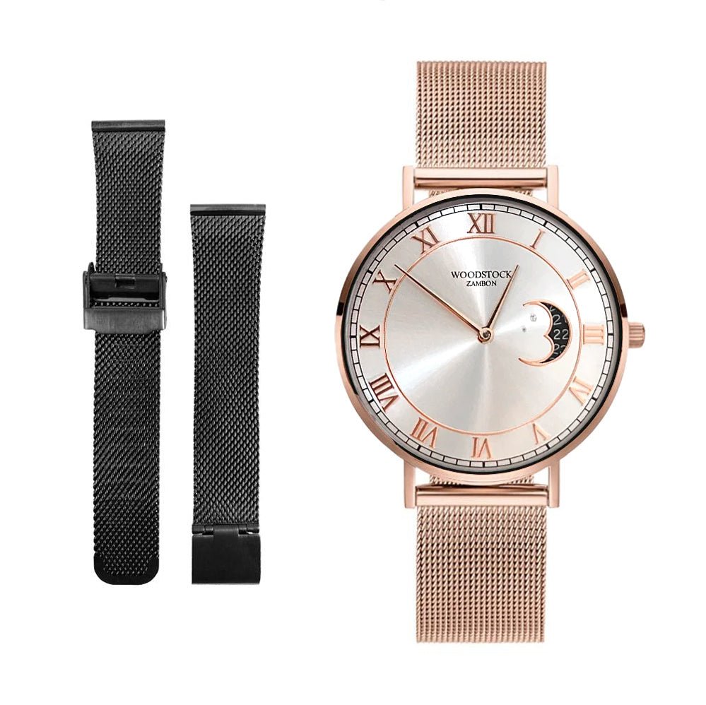 Lunar Wish Waterproof Watch - WOODSTOCK ZAMBON
