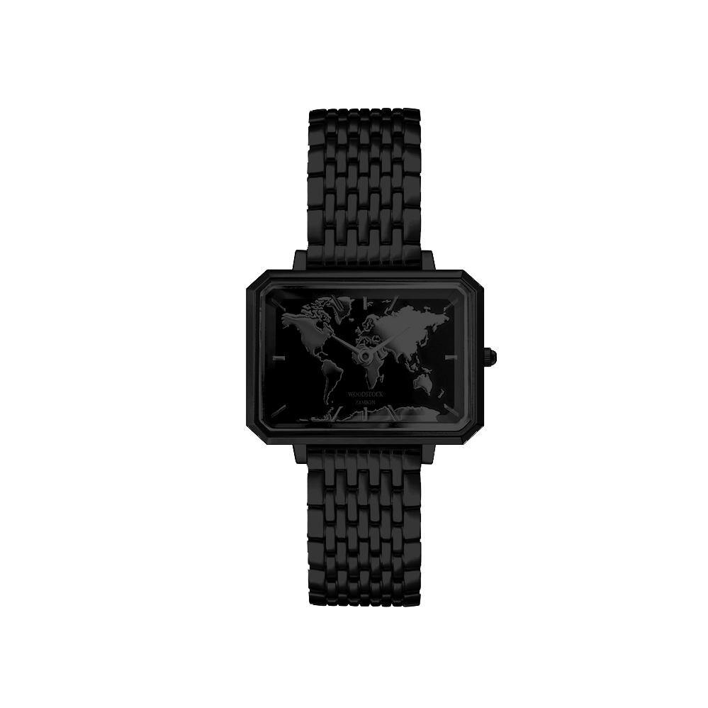 Map Of The World Waterproof Watch - WOODSTOCK ZAMBON