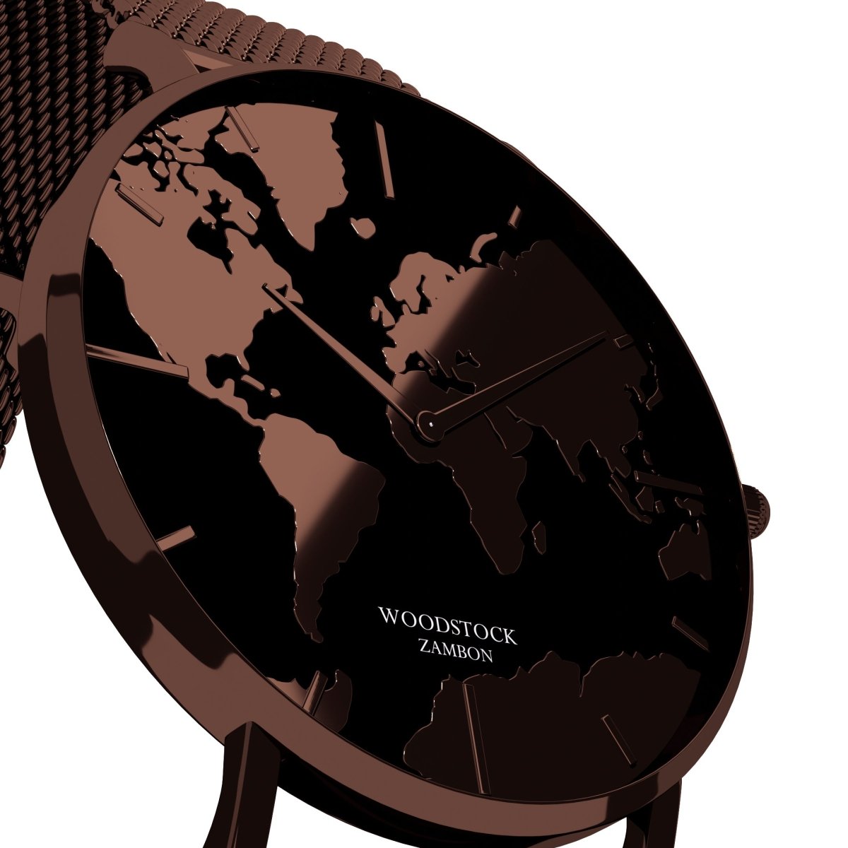 Moka Map Waterproof Watch- Limited Edition - WOODSTOCK ZAMBON