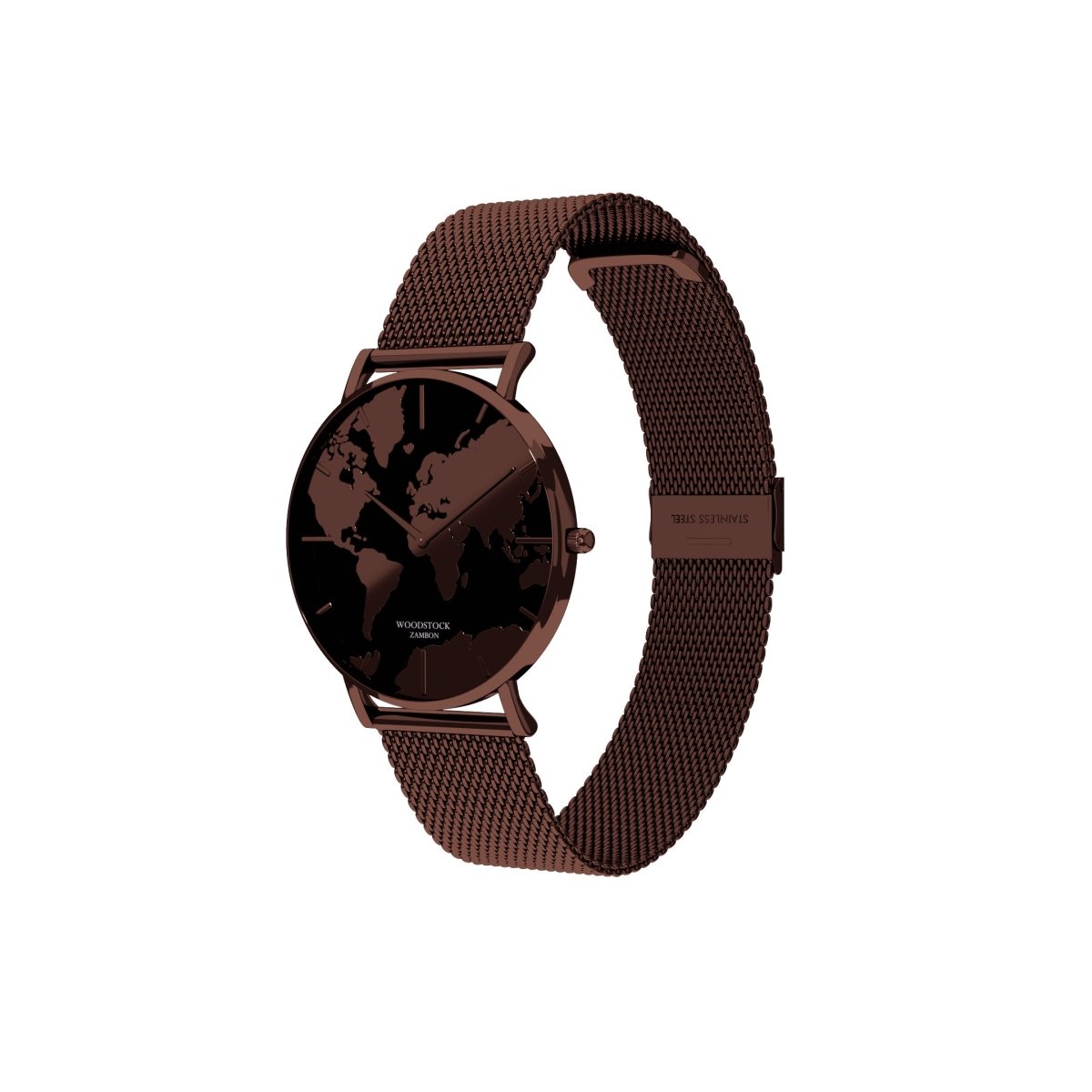 Moka Map Waterproof Watch- Limited Edition - WOODSTOCK ZAMBON