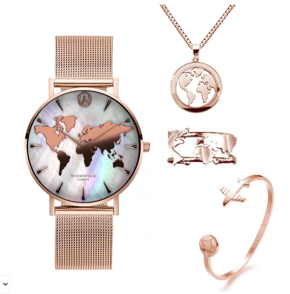 Pearl World Map Luxury Set - WOODSTOCK ZAMBON