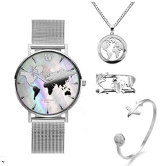 Silver Pearl World Luxury Set
