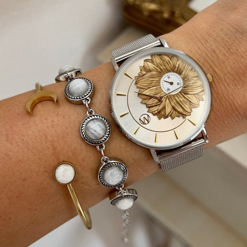 Sunflower Waterproof Watch - WOODSTOCK ZAMBON