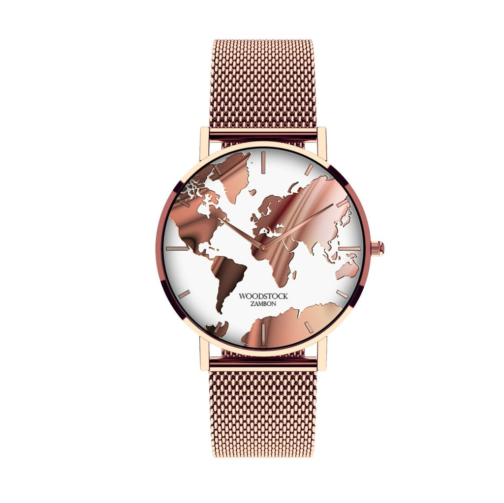 No Map Just Vibes timelesz まさしゅーset★ sunset-white-waterproof-watch-