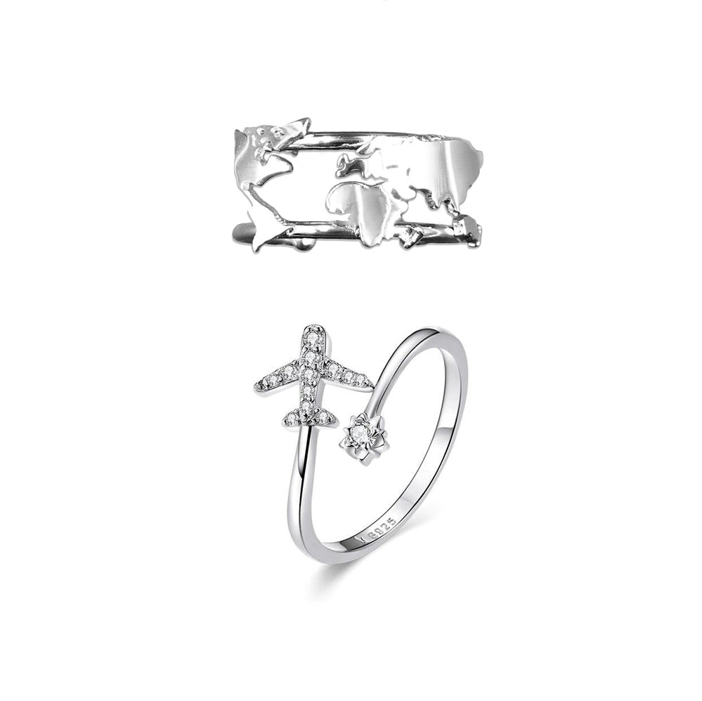 ズニ族 Woodstock Silver Ring Travel ring bundle – WOODSTOCK ZAMBON