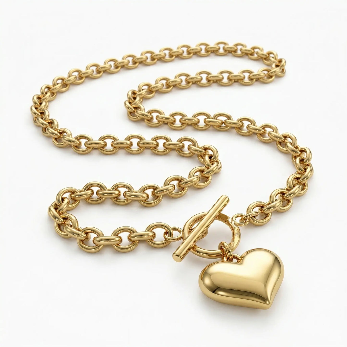 Heart Chain Necklace