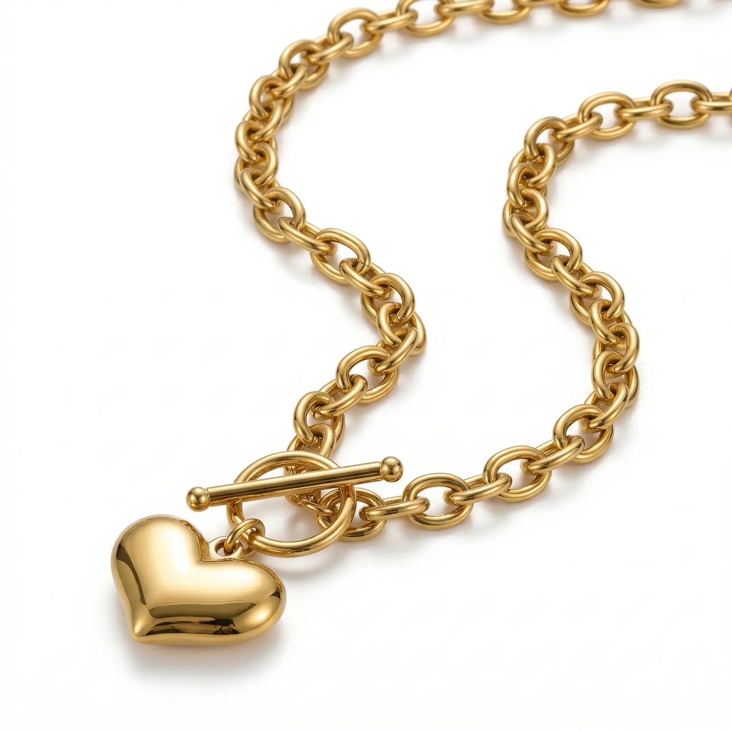 Heart Chain Necklace