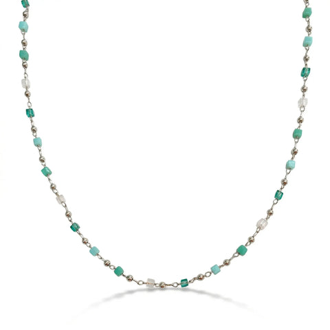 Sea Crystals Waterproof Necklace