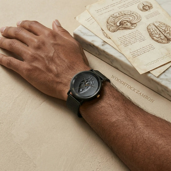 Black Heart Waterproof Watch – WOODSTOCK ZAMBON