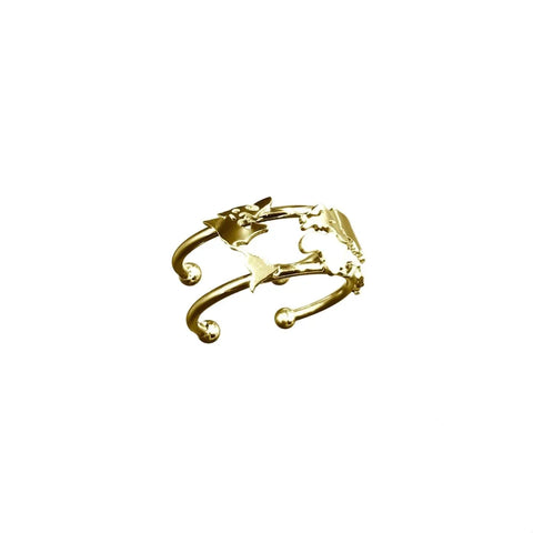 World Map Ring - WOODSTOCK ZAMBON