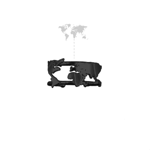 World Map Ring - WOODSTOCK ZAMBON